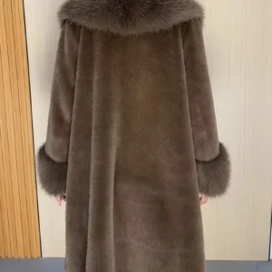 Kylie Faux Fur Long Coat