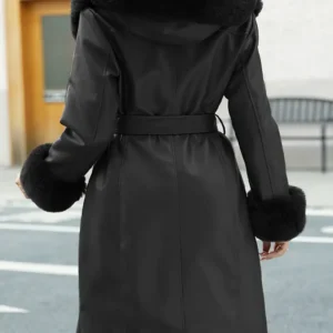 Bonnie Fuzzy Trim Hoodie